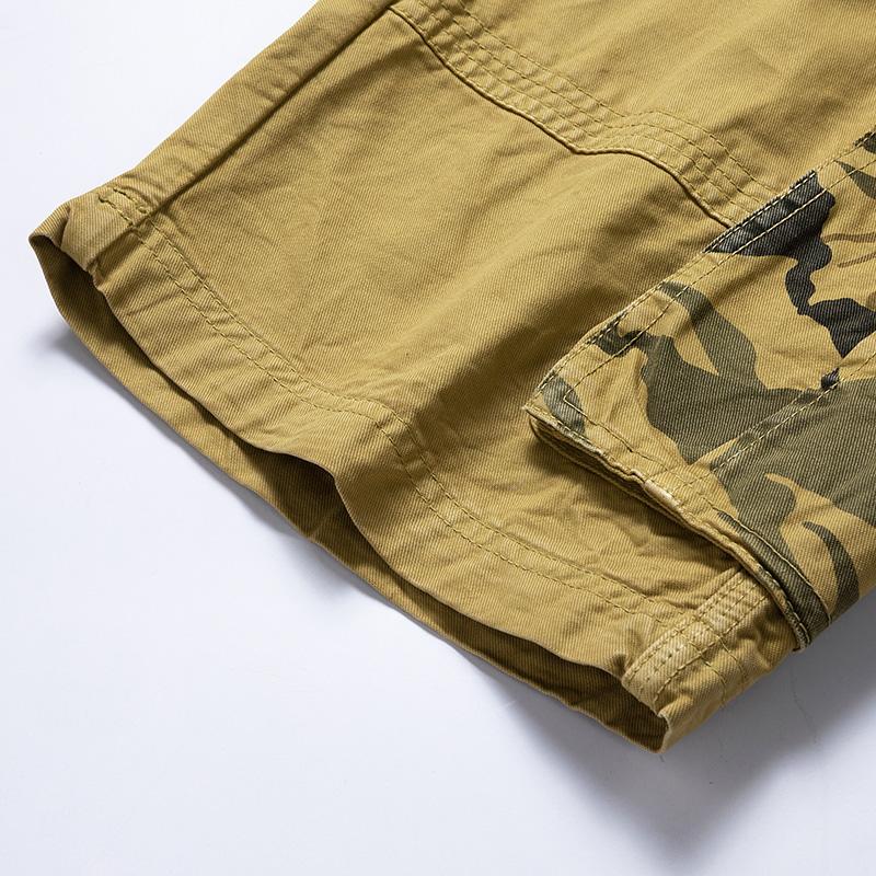 JAYSCE Pánské módní šortky Bavlna Ležérní Léto Pracovní Combat Kalhoty Klasické krátké Oversized Cargo Kalhoty Letní plážové kalhoty