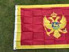 SKY FLAG Bandiera del Montenegro 3x5 piedi 90 X 150 cm Bandiera del Montenegro Poliestere Stampato Stendardo da Appendere per Decorazione Domestica