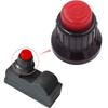 Gas Heater Pulse Ignition Switch Replacement Cap 2 Pack for Outdoor Patio Heaters with Spring Mechanism for Smooth Ignition