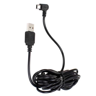 3,5 m rechtwinkliges USB-Typ-A-auf-Mini-5-Pin-Ladekabel für GPS-Navigator