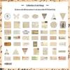 Joyful Years Retro Art Style Children's Notebook Sticker Pack