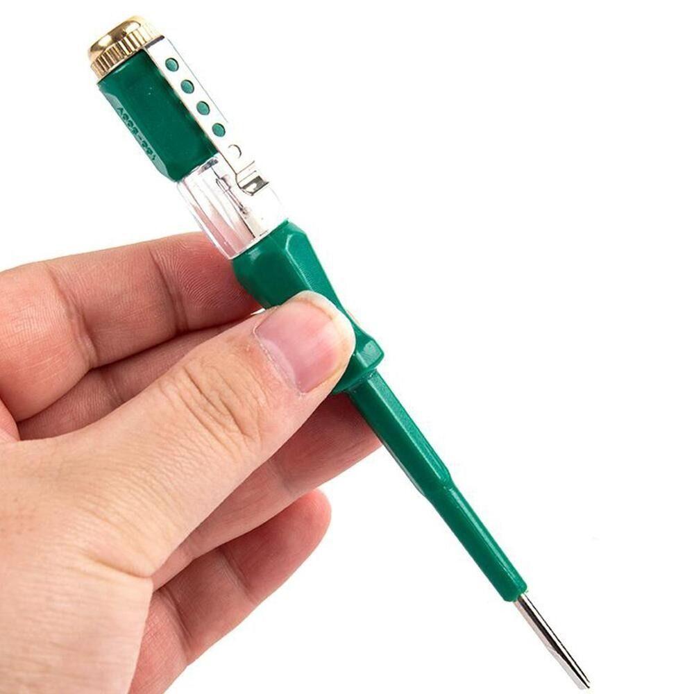 Electric Tool Electric Tester Household Flat Screwdriver New LED Voltage Tester