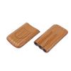 Cigar Holder Case Artificial Leather Portable Durable Elegant 3 Finger Cigar Box for Travel Outdoor