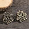 Door Cabinet Lace Mini Chinese Style Vintage Antique Butt Hinges Hollow Flower Furniture Hardware