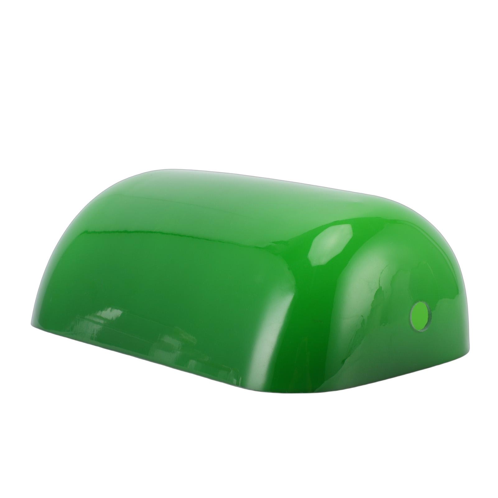 Glass Lamp Shade Green Vintage Desk Lamp Replacement Shade High Light Transmittance for   Decor Glass Material 8.86x5.31x2.95in