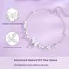 2025 Exquisite Butterfly Sterling Silver Bracelet for Women - Luxurious Qixi Gift