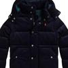 Polo Ralph Lauren Down Jacket FW25 Corduroy Hooded Removable Long Sleeve Kids Kids Outerwear 323979092-001