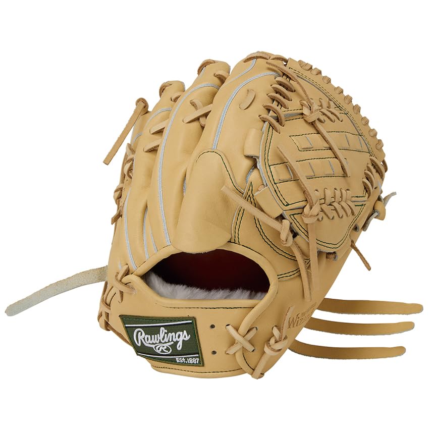 Rawlings PRO PREFERRED Wizard Baseball Throw #02 Glove, Hardball, GH5FPW2A15MG, Pitcher's Glove, Camel, 11.75 Inches, Right-Handed