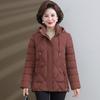 2025 Plus-size Winter New Fashion Padded Jacket Warm, Middle-aged Slim-fit Short Down Cotton Jacket Padded Jacket