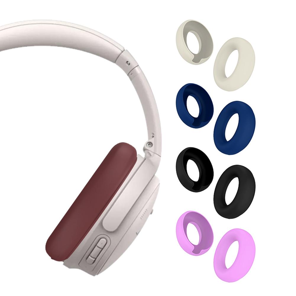 Silicone Case Anti-Scratch Protective Case Washable Ear Pads Cover Protector for Bose QuietComfort/QuietComfort Ultra Headphone