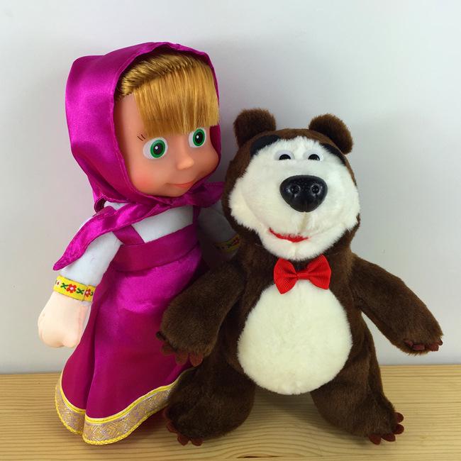 Popular Big-Eyed Dongsha Bear Plush Toy