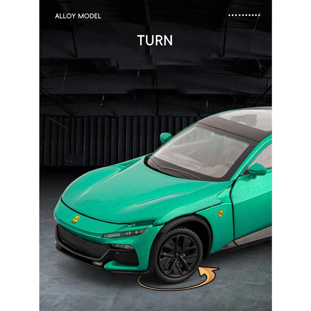 1/32 Volkswagen Purosangue SUV Legierungsmodell Auto Spielzeug Diecasts Metallguss Sound und Licht Auto Spielzeug für Kinder Fahrzeug