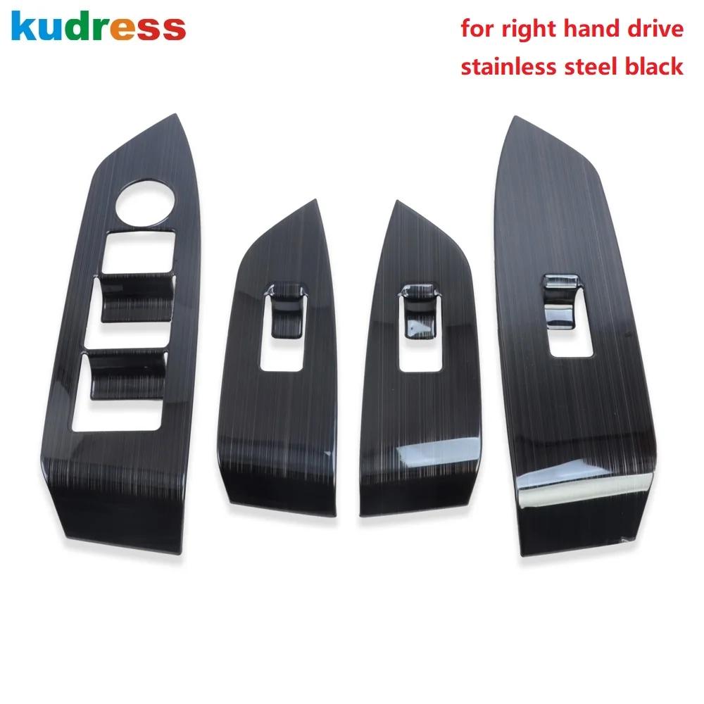 For Mazda CX-5 KF CX-8 2017-2024 2025 Carbon Car Door Armrest Window Lift Switch Button Panel Cover Trim Interior Accessories