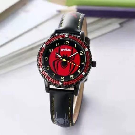 Marvel Kids' Spider-Man Cartoon Quartz Watch - Creative High-End Design for Students and Parties