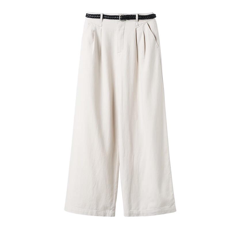 

Muzi Women s Lyocell Blend Straight-Leg Pants XL