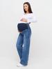 European-American Style High Waist Slim Maternity Pants: Versatile Straight-Leg Jeans for Pregnant Women