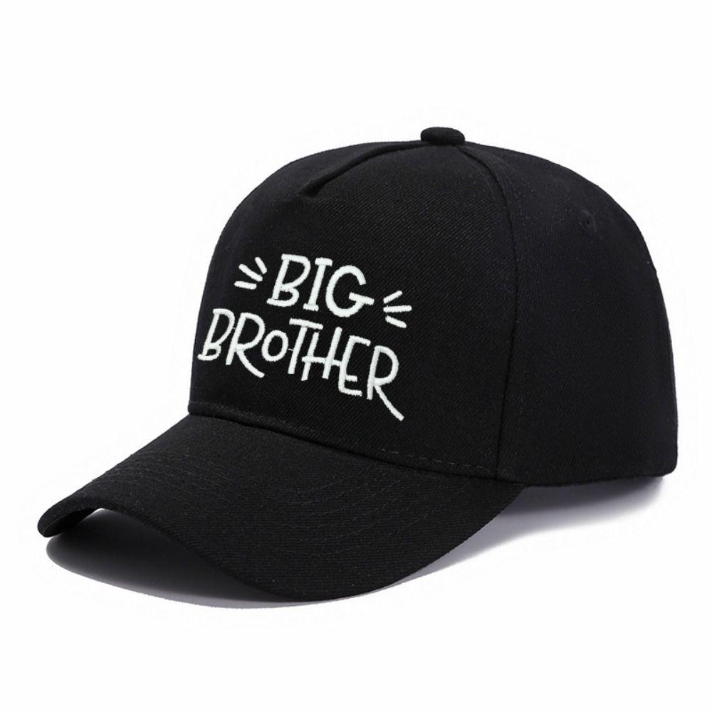 Canvas Embroidered Baseball Cap Blessed Big Brother Baseball Hats  For Man Women