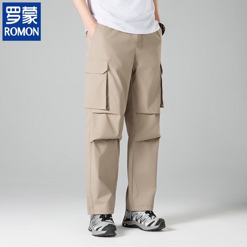 ROMON Men s 2026 Loose Fit Casual Pants M