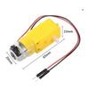 TT Miniature DC Geared Motor 1:48, Single/Double Shaft, 3V/6V, 1:90 Metal Gear, for Smart Cars.