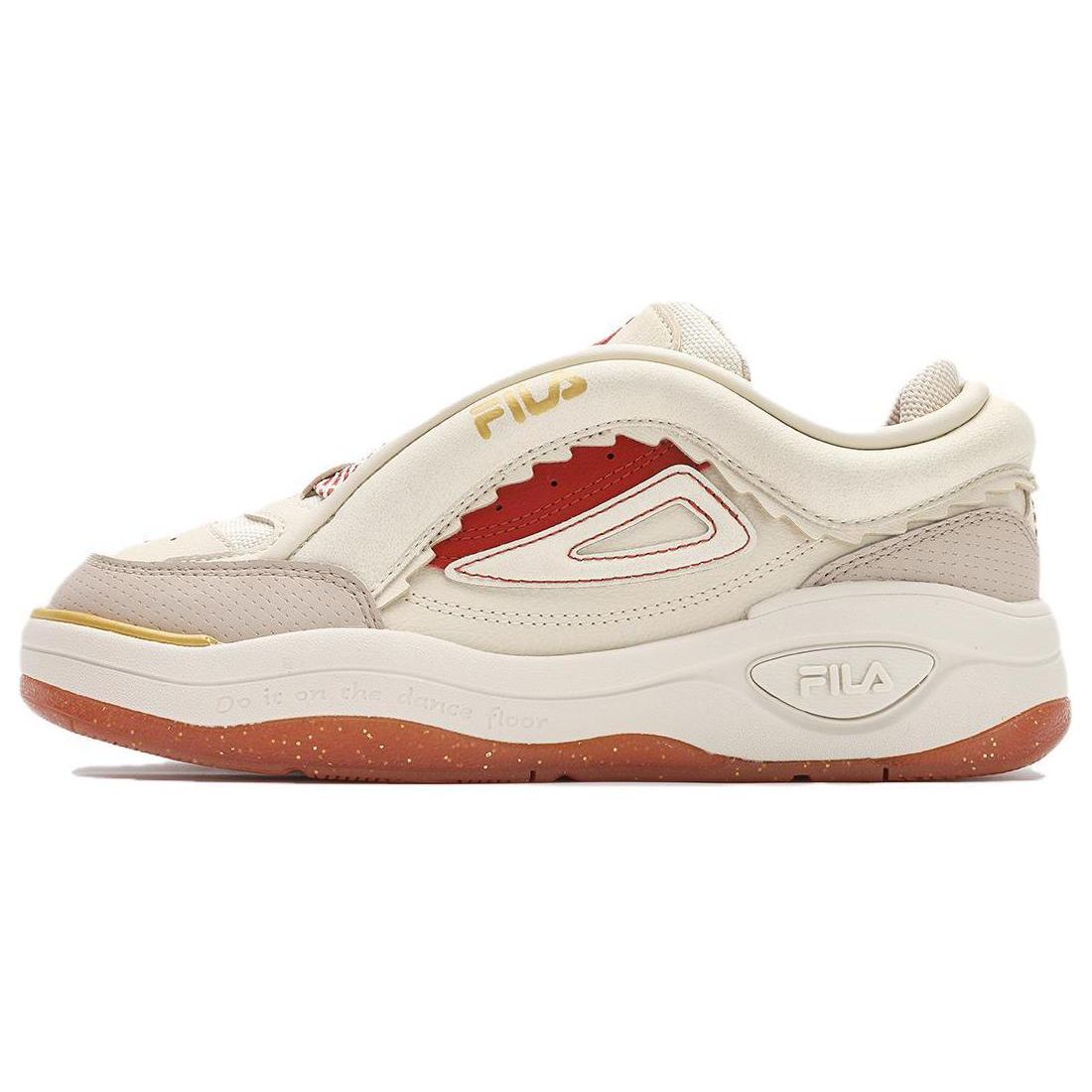 

Fila Сочетайте 2 простых удобных низких кеда Женские кеды Бежевый F12W412203FAM 36