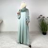 Middle East Dubai New Elegant Dress Arabic Loose Robe Fashionable Loose Dress