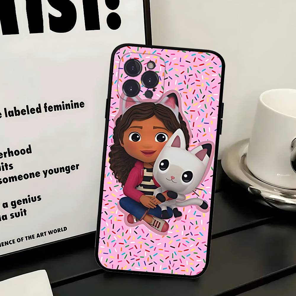 Cute G-Gabbys D-Dollhouse Phone Case For Iphone 17 16 15 16e 14 13 12 11 Pro Max Plus Case Cover Coque