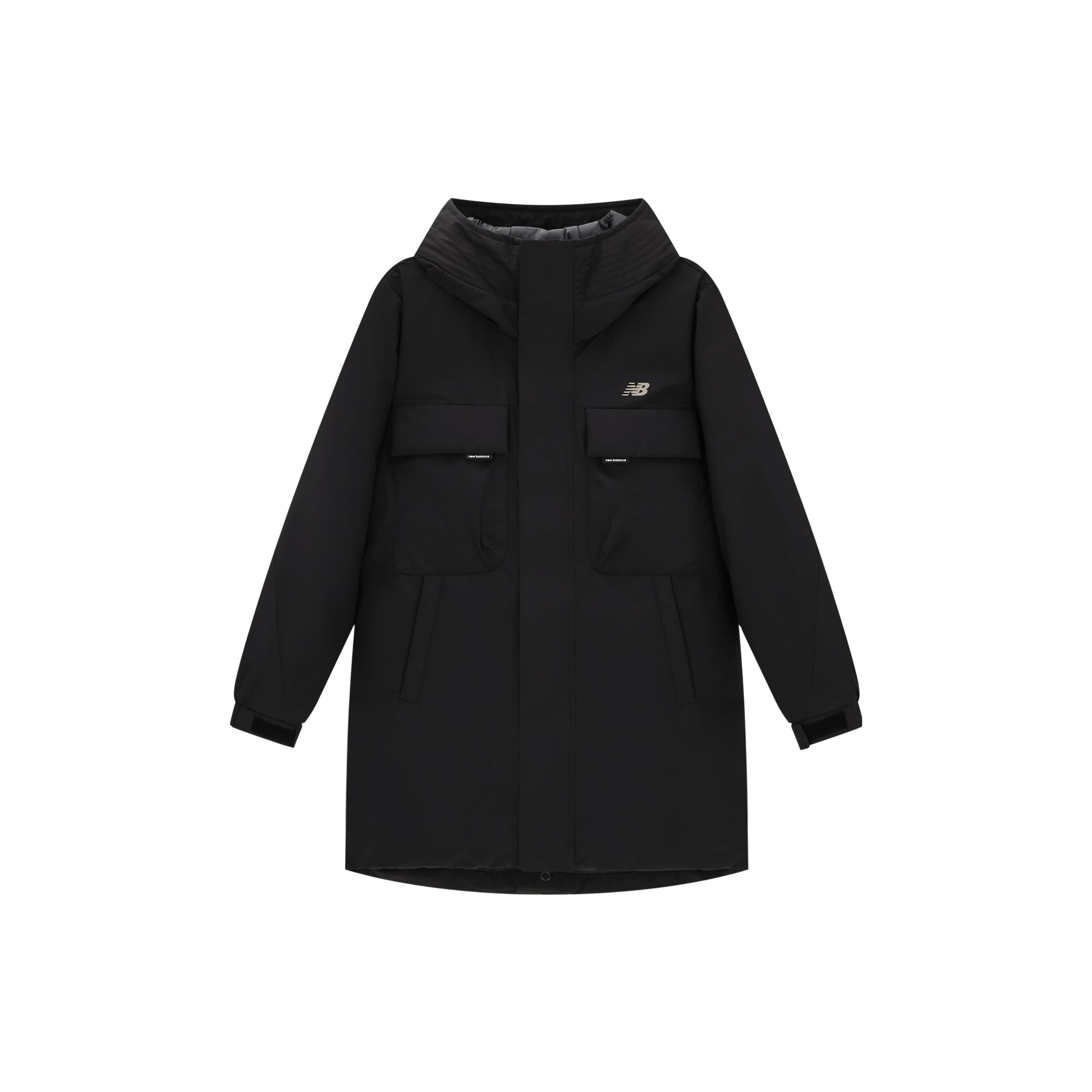 New Balance Warm Down Cargo Jacket Asia Sizing Black Unisex AMJ34300-BK XL