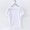 Basic Men's Cotton T-shirt Summer Tees Men Solid Color Short Sleeve Round Neck Tshirt Simple Style Tops&t-shirts