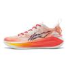 Li Ning Liren 3 V2 Rezistente la abraziune Amortizare Pantofi de baschet joasă Unisex Roșu Alb ABAT057-3(Echipa142-)