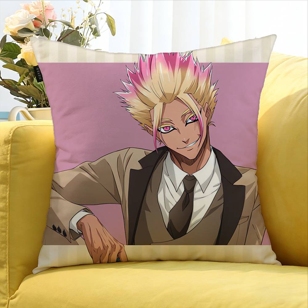Blue Lock Anime Ryusei Shidou Various Sizes Square Pillow Case For Car Home Bedchamber Decor