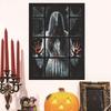 Halloween Decorative Window Clings Scary Stickers 2 Sheets