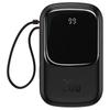 Powerbank Baseus Qpow Pro with Lightning Cable, USB-C and USB Port, 20000mAh, 20W (Black)