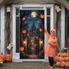 Halloween Banner Night Scene Haunted House Banner Spooky Banner Gothic Design For Halloween Night Halloween Party Haunted House