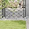VidaXL Square Post Bases 4 Pcs Silver 61x61 Mm Galvanized Steel, Concrete Fence Base, Fence Post Base 42000004