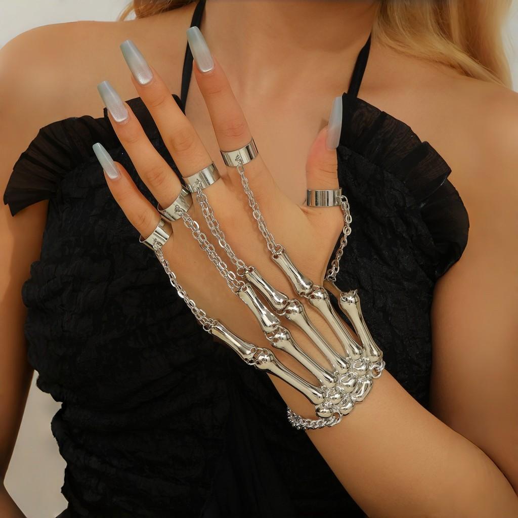Hand Chain For Women With Adjustable Alloy Metal Jewelry For Travel Gift