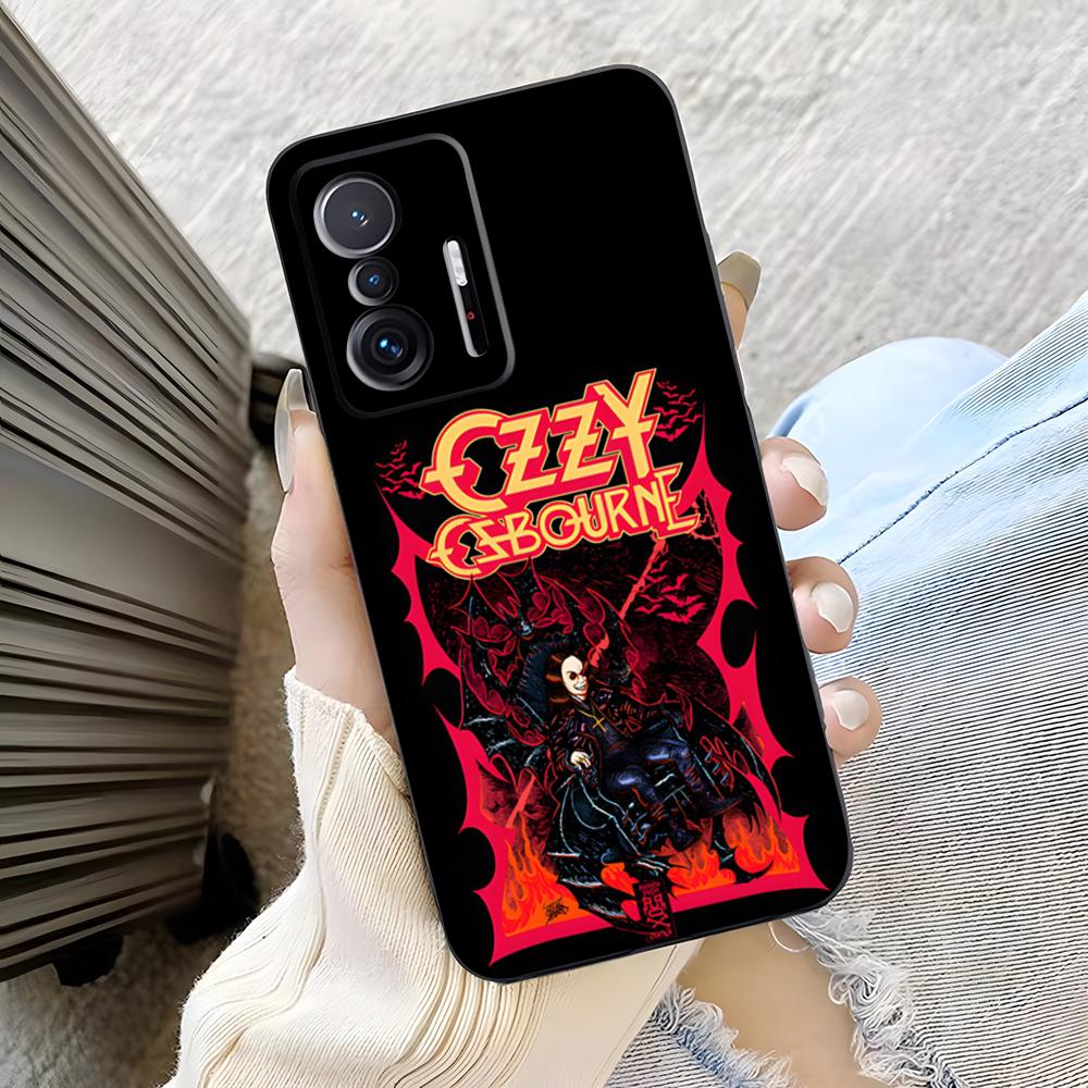Retro Heavy Metal Band Rock Ozzy Osbourne Band Phone Case For Xiaomi Poco M7 M6 M5 M4 4g 5g F7 F6 X7 X6 X5 Ultra Pro Silicone C