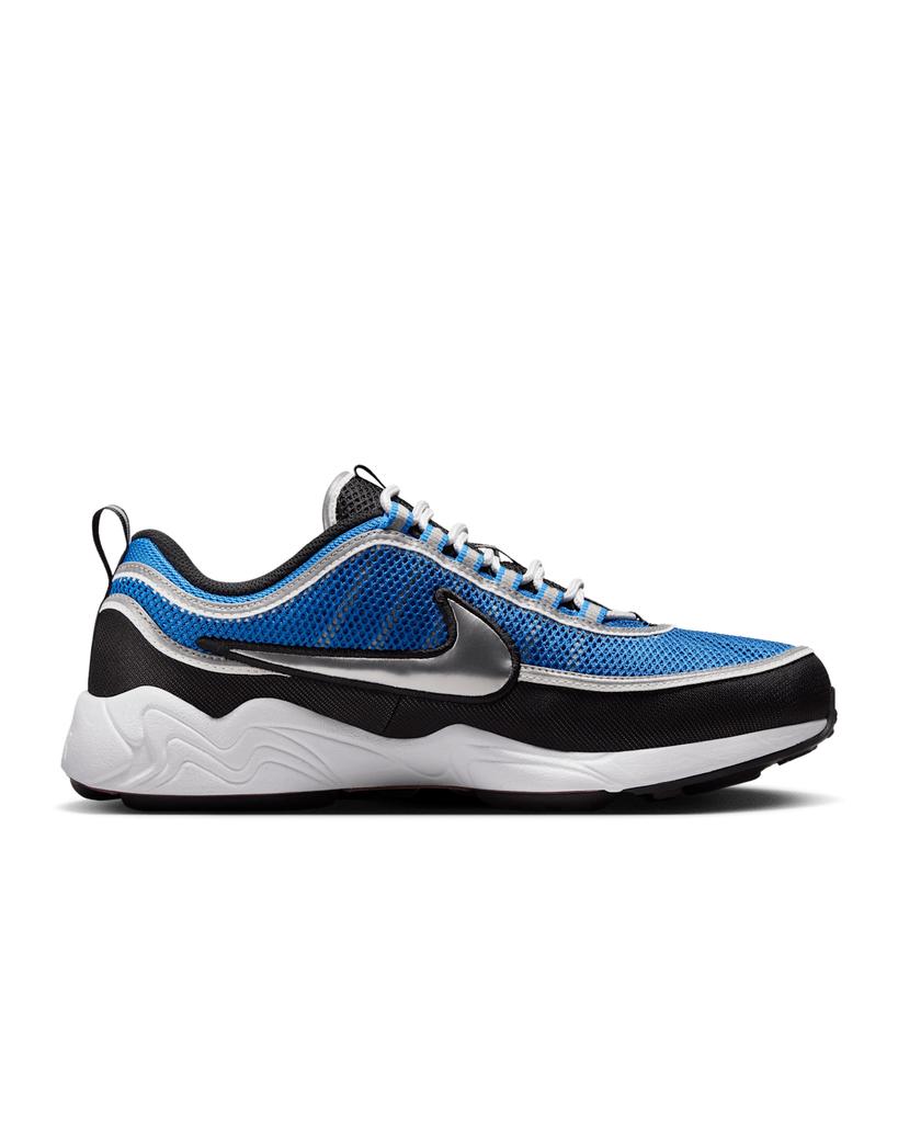 HF9117-400 Nike Air Zoom Spiridon Black and Signal Blue (Men's)