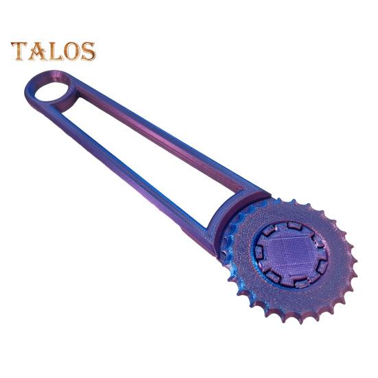 

Инструмент для изменения размера коробки, дырокол для картонных коробок, напечатанный на 3D-принтере, ручной резак для биговки коробок, позволяющий изменять размер транспортных коробок S фиолетовый