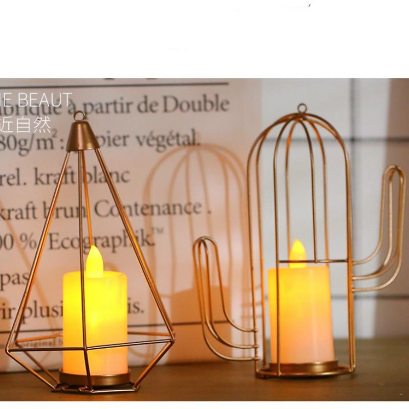 Kerzenlampe Schmiedeeisen Mädchen Herz Geständnis Geschenk Freundinnen Schlafzimmer Dekoration Batterie Lampe