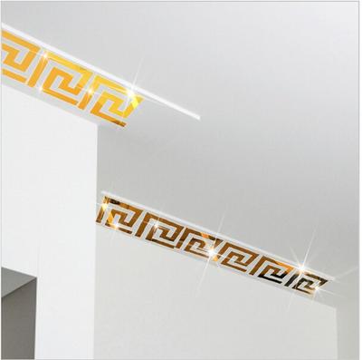 Nowoczesne Plastikowe Akrylowe Lustro Naklejki Ścienne Dekoracja Muralu Domowego Sztuka DIY