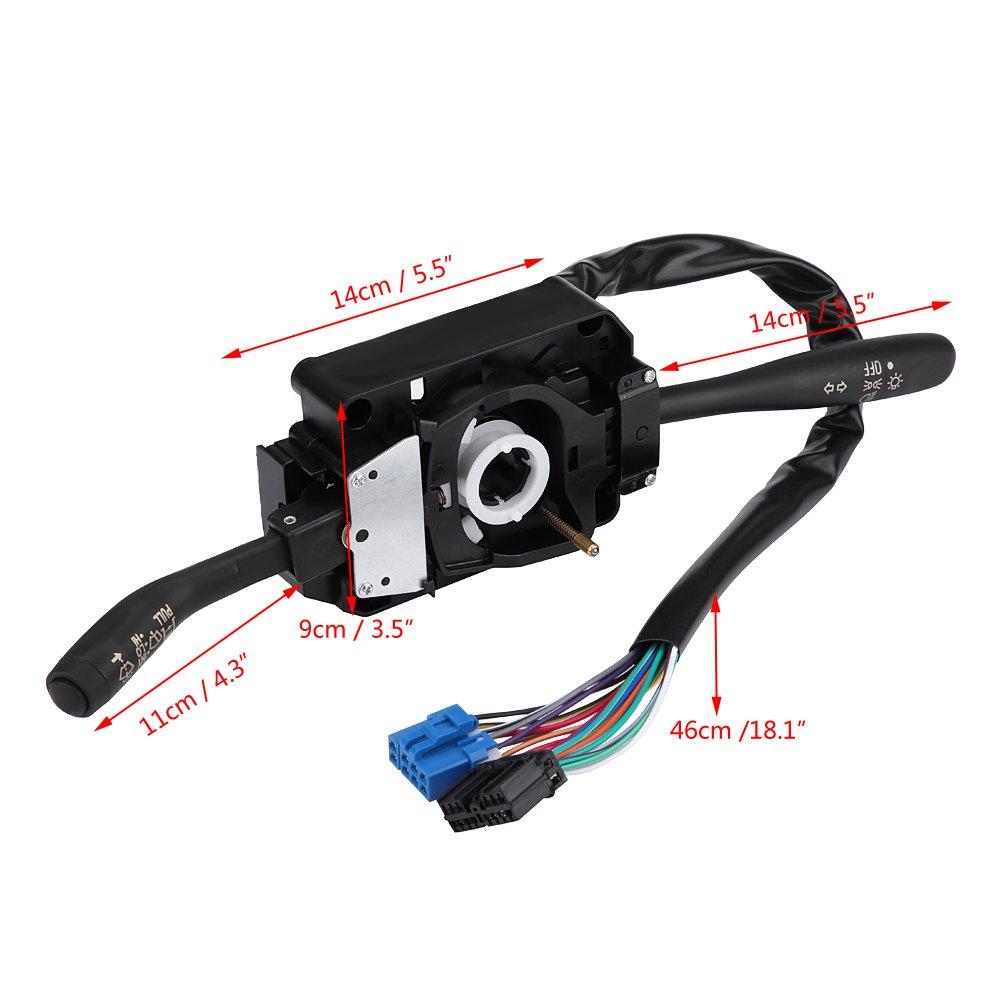 NPR 07 Multi Switch - Turn Signal Light Control Lights Signal Wipe Turn Signal Indicator and Wiper Control Combination Switch for Isuzu NPR NPR NQR