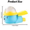 Cute Bear Plane Pet Food-dispensing Toy - Press Rotate Design for IQ Training, for Cats Dogs Self-amusement, Durable Pet Gift