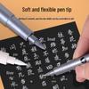 Waterproof Metallic Marker Pen for Greeting Card Painting Signature - Gold and Silver High Gloss Water-Based Paint Pen.