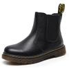 Stivaletti Chelsea Donna Pelle Coppia Stivali Martin Uomo Stivaletti Corti Britannici Uomo e Donna Casual Taglia Grande Scarpe in Pelle