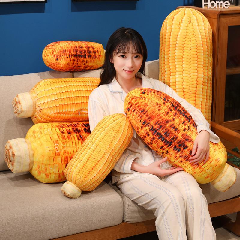 Creative Corn Plush Toy With Short Pile Cotton For Kids And Teens Birthday Gift