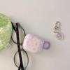 ins Korean simple purple small floral AirPods 1 protective shell pro1 apple 1st generation protective cover pendant