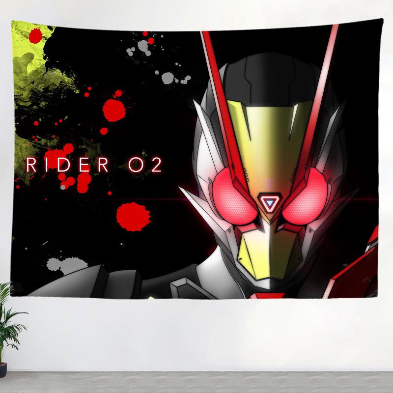 Fake Rider hanging clothspecial photography anime decorationstudent dormitory hanging blanketwall clothbirthday bedroom wall clothbackground cloth