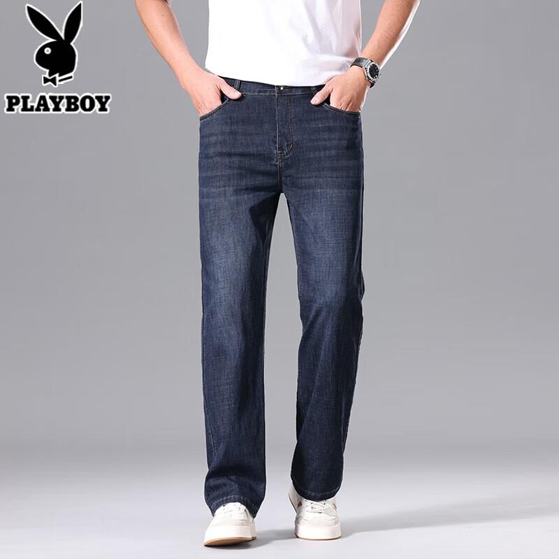 PLAYBOY Men s Casual Straight-Leg Jeans 33