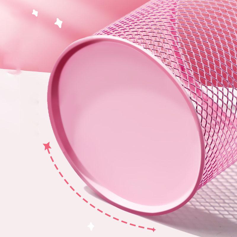 Metall Stifthalter 1 Stück Büro Schreibtisch Student Stiftbehälter Aufbewahrungsbox große Kapazität super groß Eisengitter einfach Stifthalter für Kinder