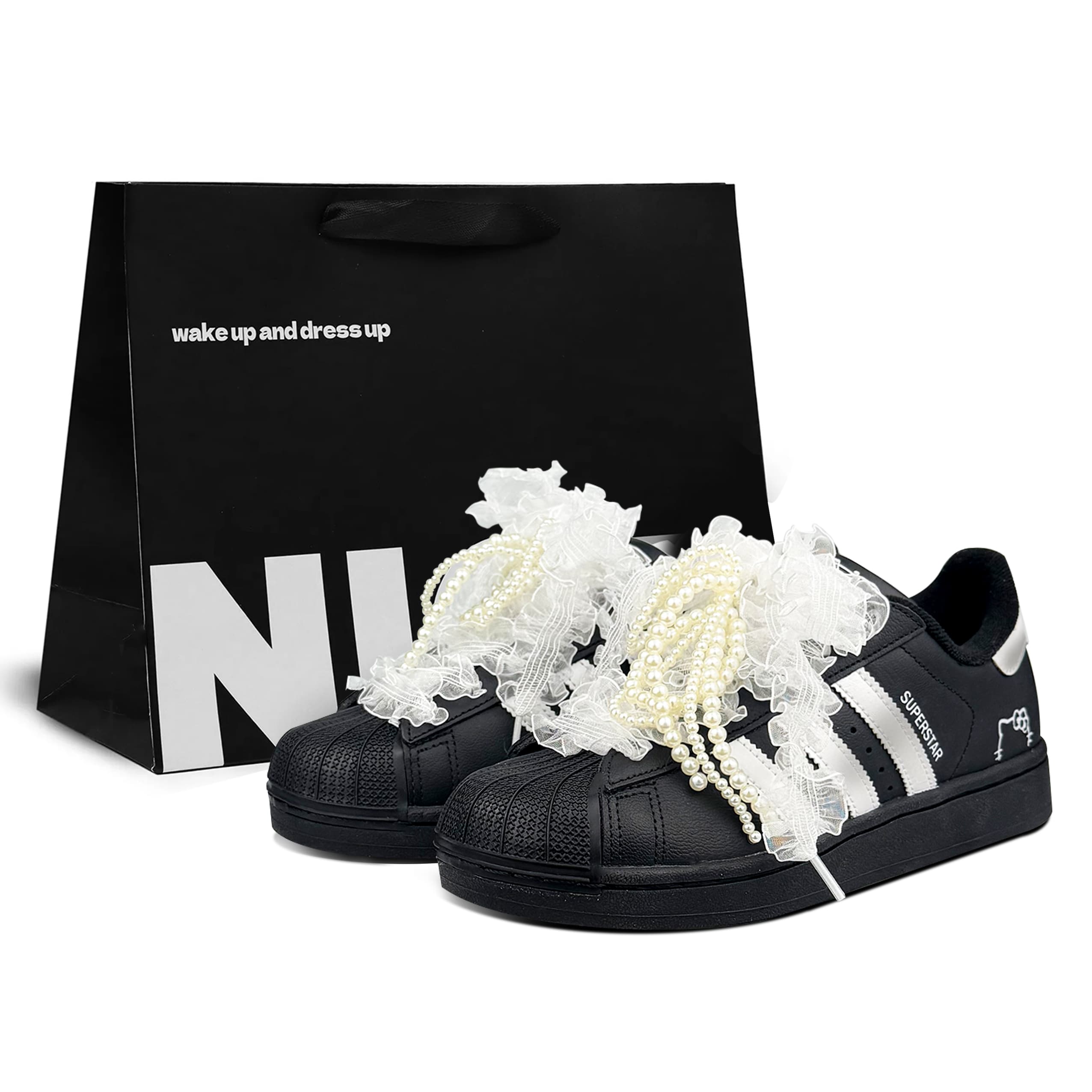 

Adidas Originals Superstar 2 Abrasion Resistant Low top Skateboard Shoes Women s Black Titanium JI0079(Team153-Lucky) 37⅓